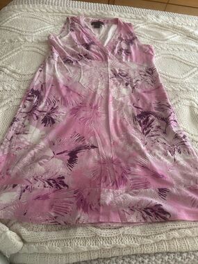 Calvin Klein Pink Floral Mini Dress